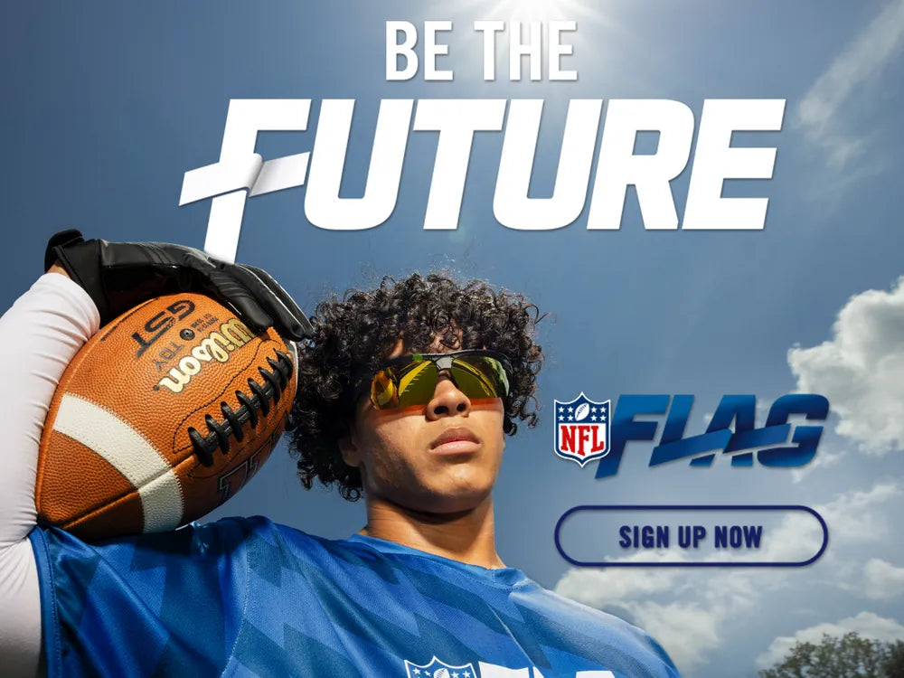 NFL FLAG registration sign up now graphic